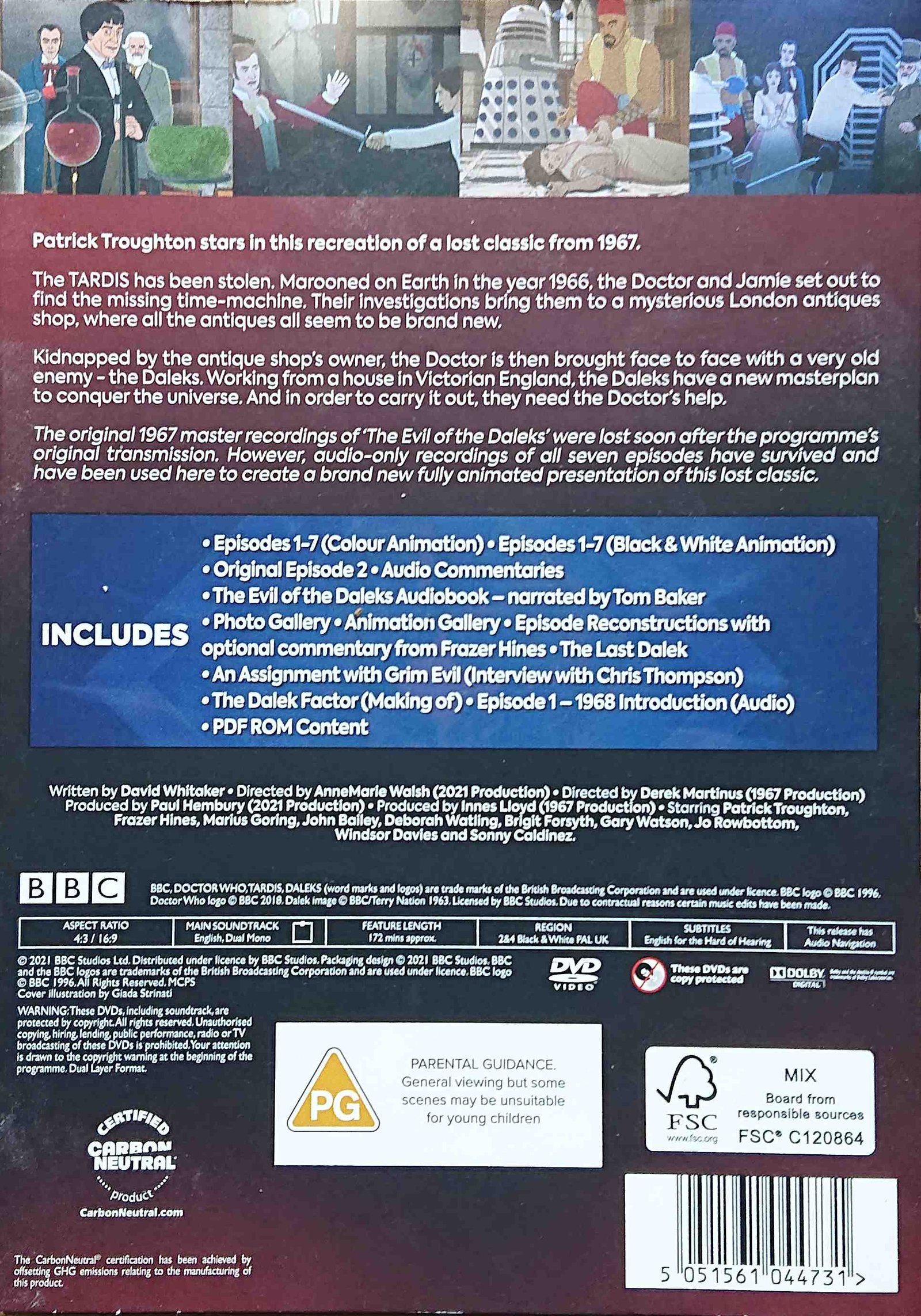 Back cover of BBCDVD 4473